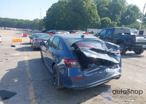 2025 Honda Civic Sport from USA, damaged, VIN 2HGFE2F56SH525834